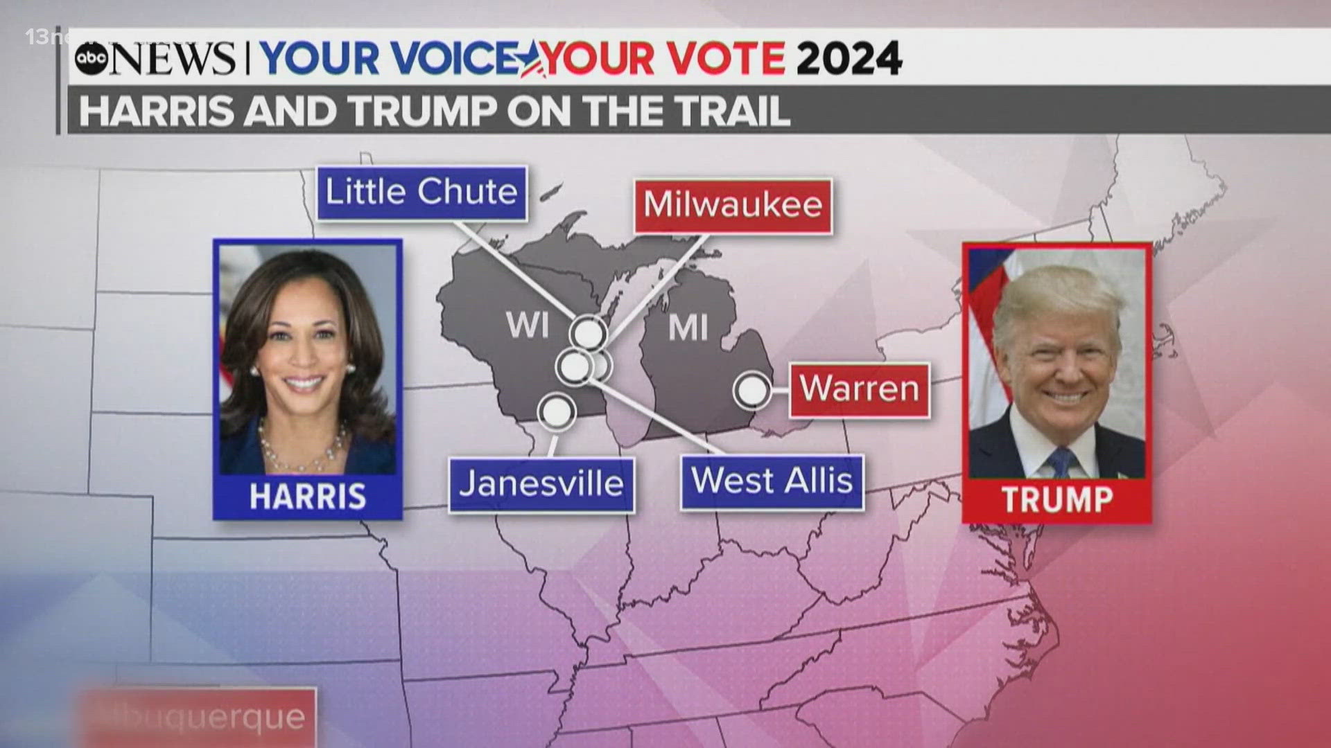 The election is officially this month, and Harris and Trump are both still hot on the campaign trail.