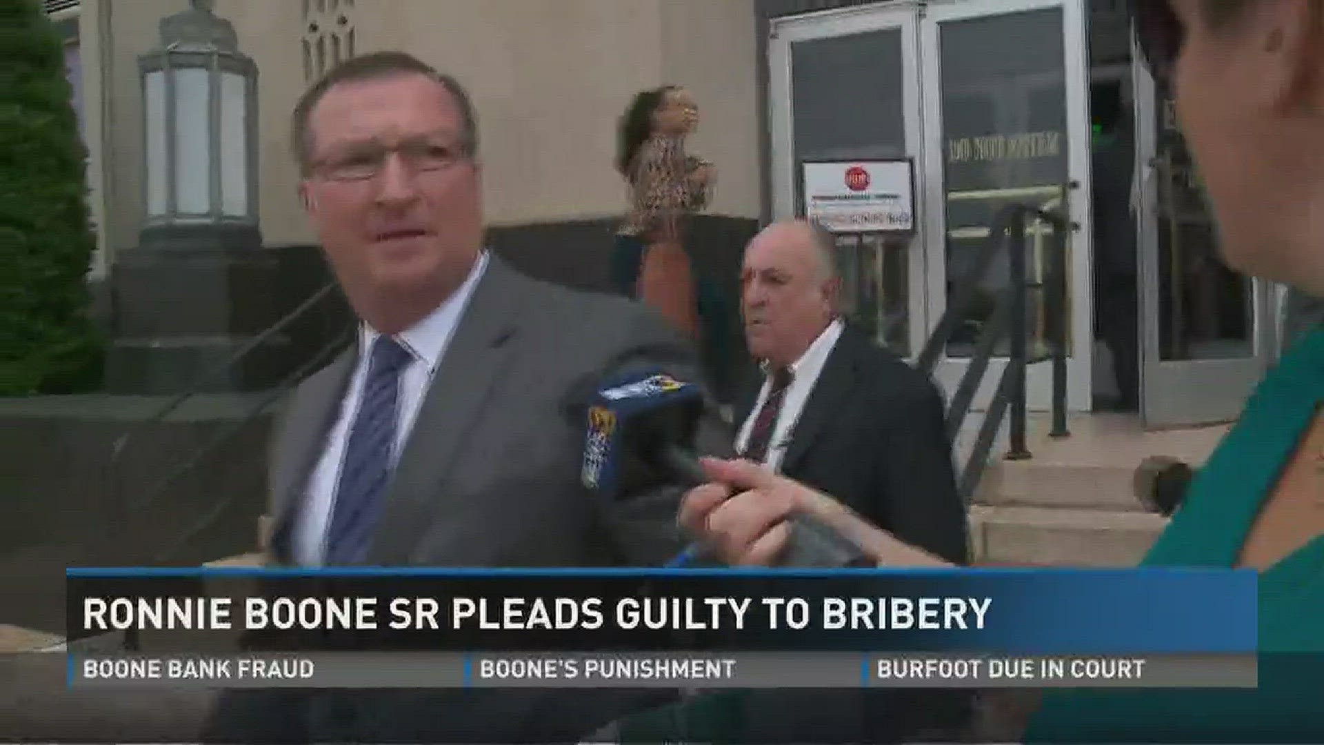 Ronnie Boone Sr. pleads guilty to bribery