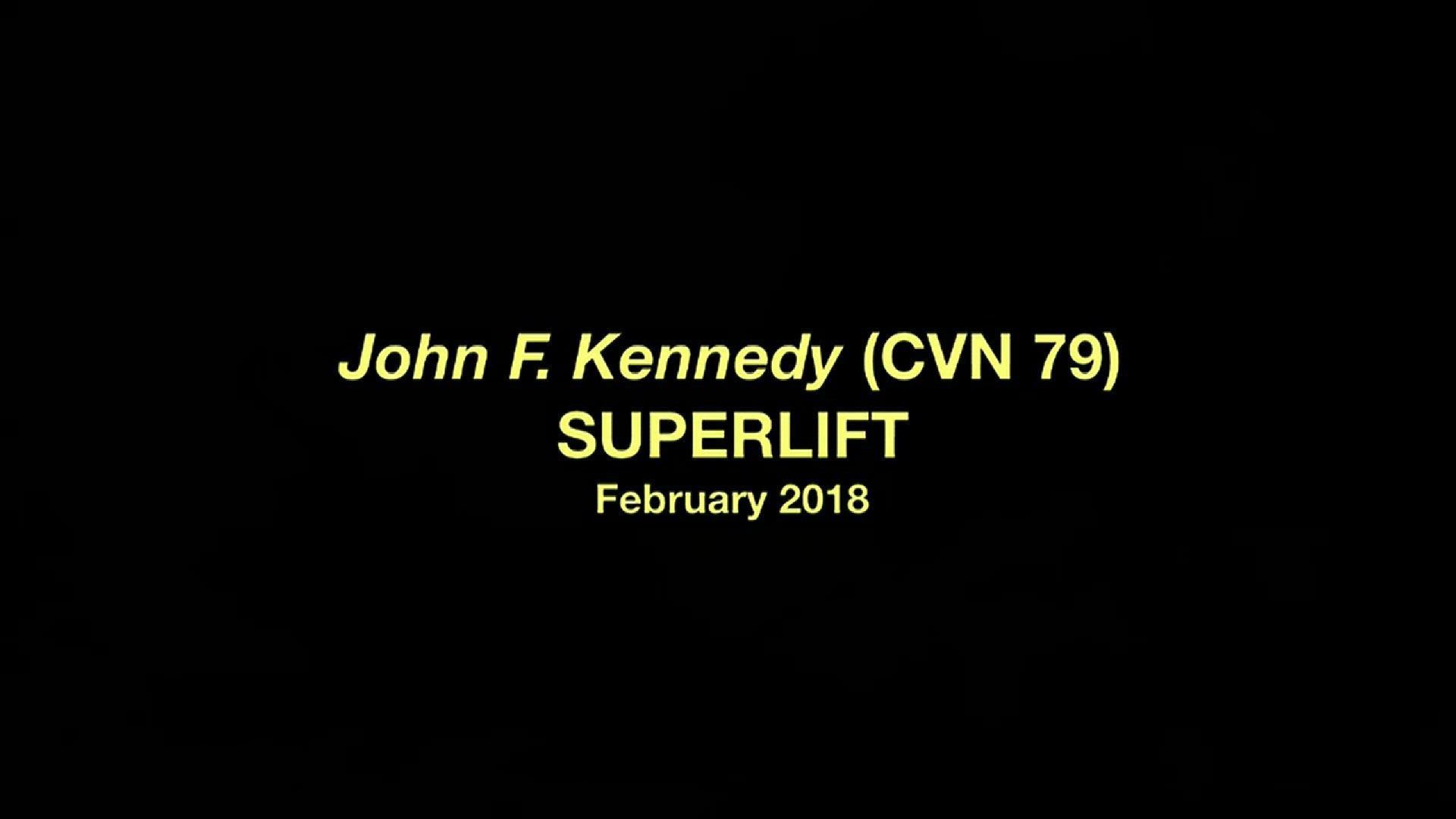 The John F. Kennedy (CVN 79) is the second aircraft carrier in the Ford class, being built at Newport News Shipbuilding. Video courtesy Huntington Ingalls Industries