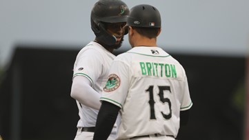 Tides ride seventh inning rally to sink RailRiders 11-3