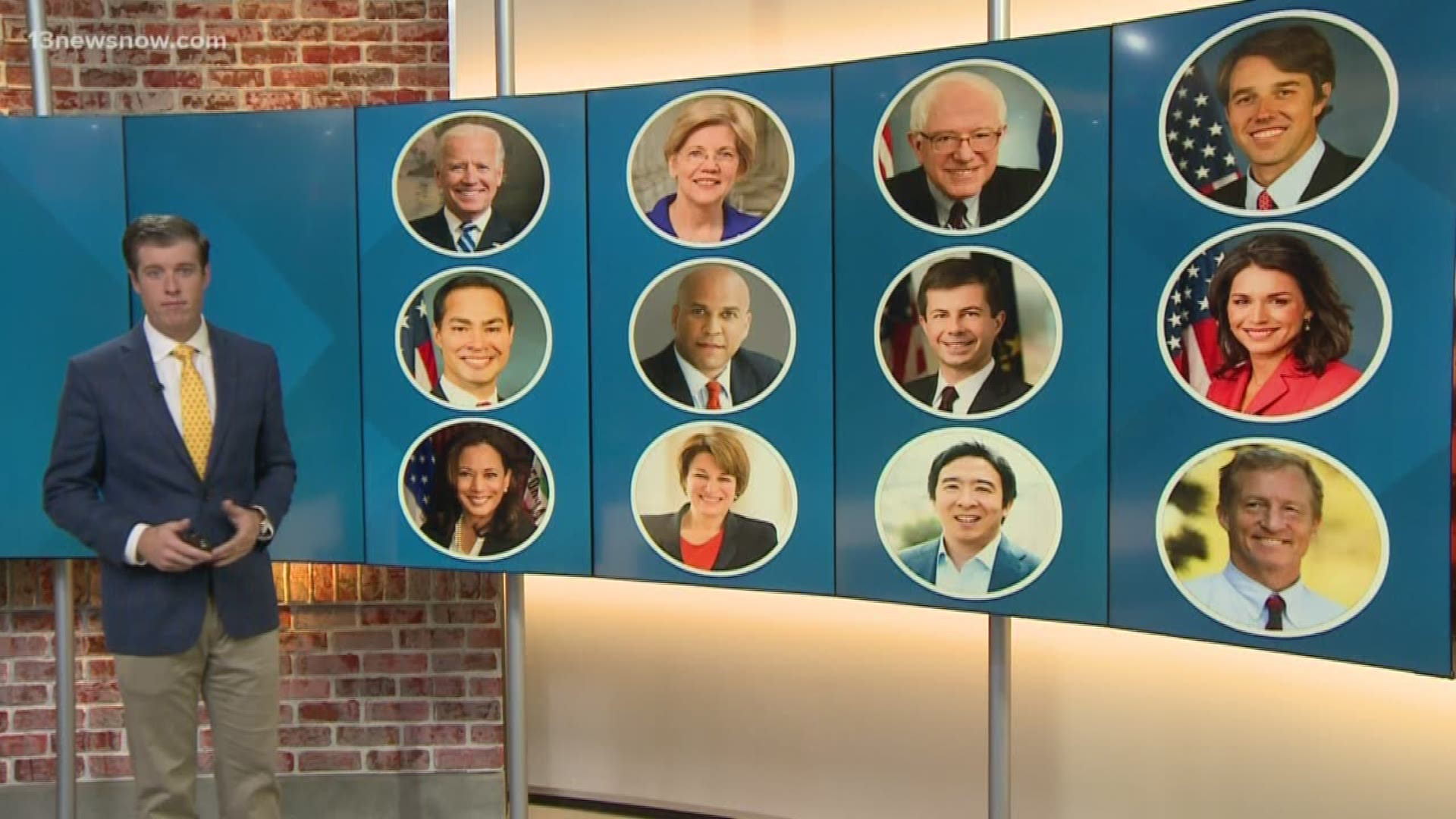 The final 12 candidates are set to appear in the 3rd Democratic Presidential Debate.