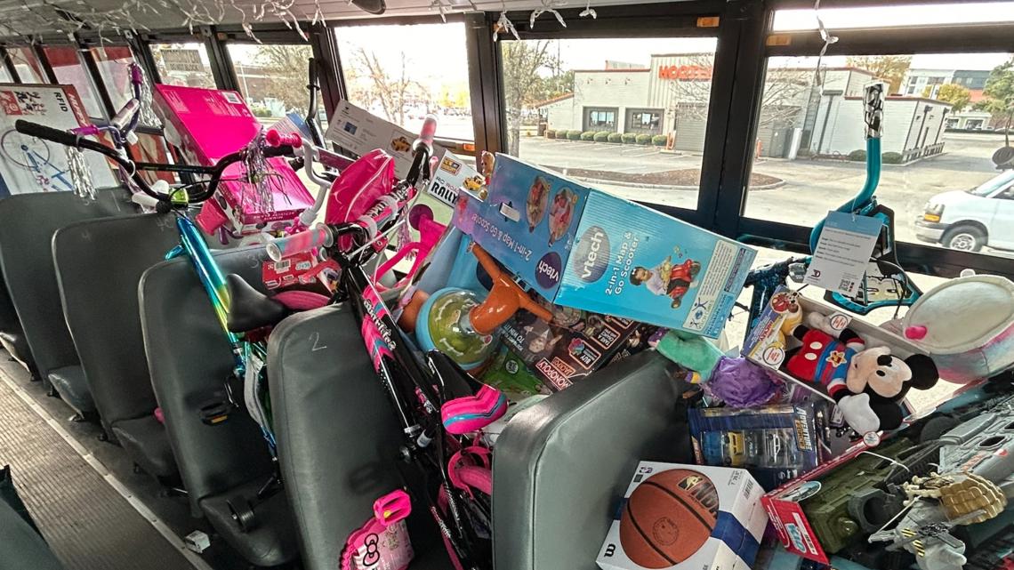 Come 'Stuff the Bus' and donate to the Marine Corps' 'Toys for Tots' program, helping kids across Hampton Roads
