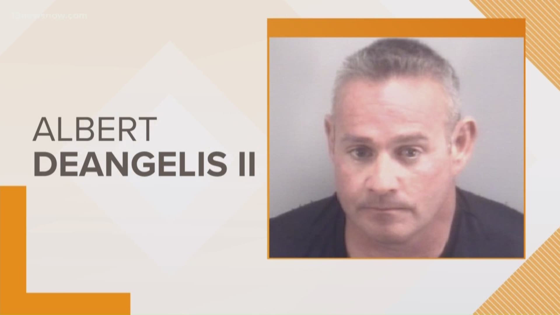 Master Police Officer Albert Joseph DeAngelis II, 48, was arrested Wednesday and charged with one count of domestic assault.