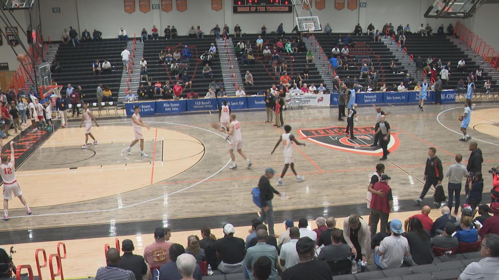 The top 64 seniors will be at Churchland High School from Wednesday to Saturday this week.