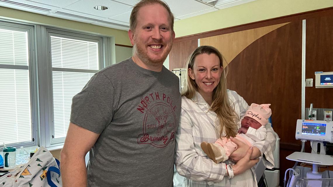 Fredericksburg area's first baby of 2024 born at 12:11 a.m.