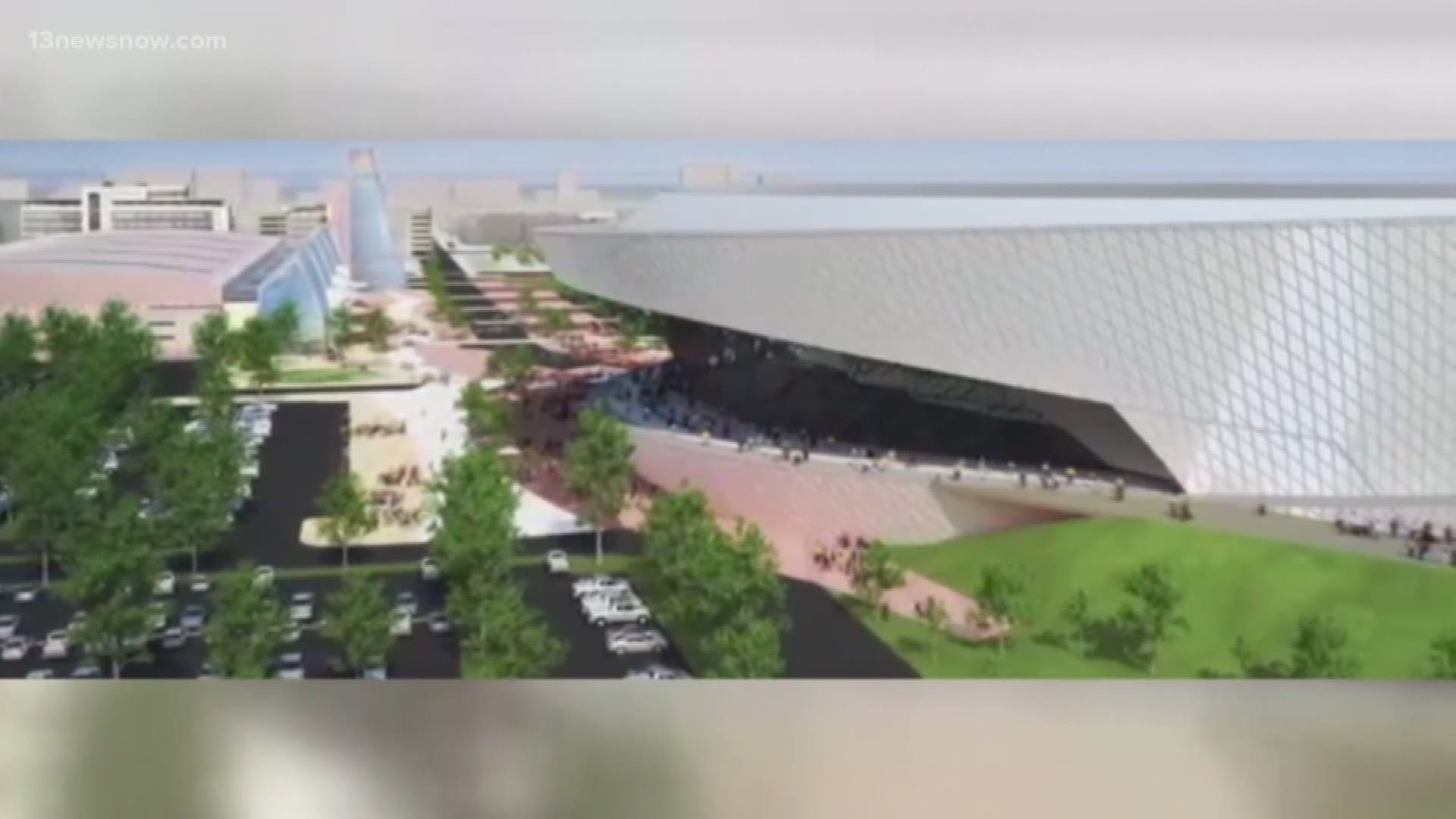 Mid-Atlantic Arena LLC is suing after the city pulled out of a deal to build an 18,000-seat arena at the Oceanfront.