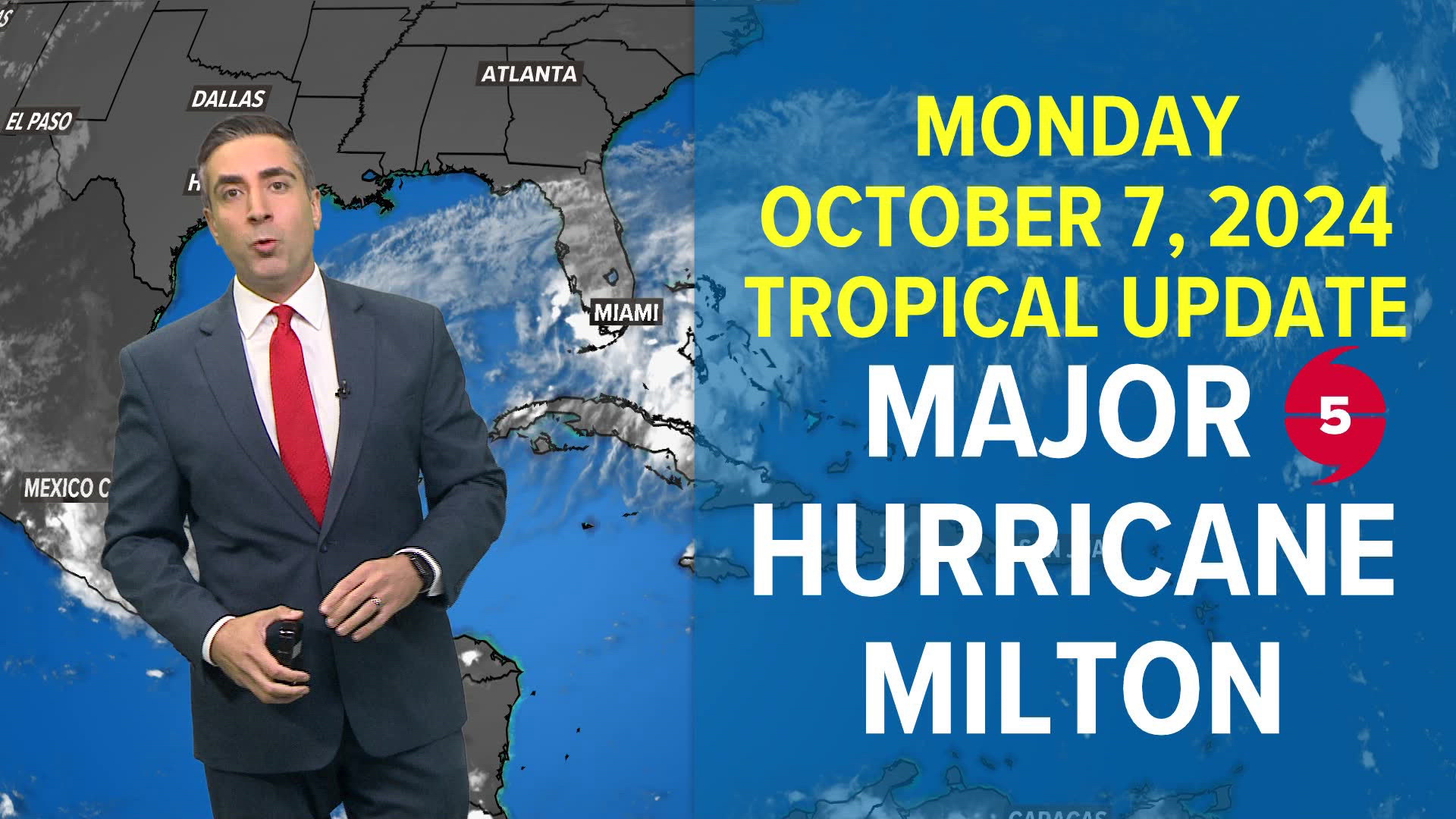 Monday night Hurricane Milton update: what is Hurricane Milton's current path, and when and where is it going to make landfall?