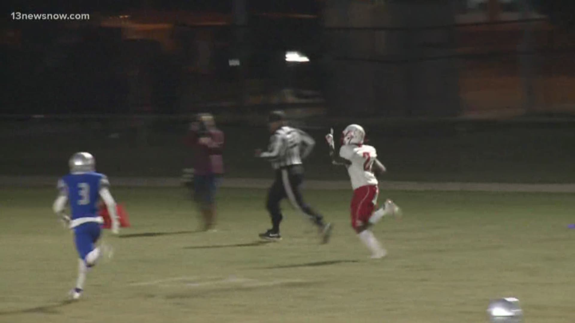 The Cavaliers dynamic wide receiver had a punt return for a score and three TD receptions.