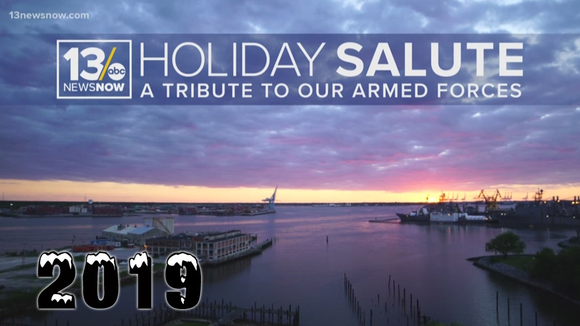It's our station's annual tradition that recognizes service members and military families across Hampton Roads: the 34th Annual Holiday Salute!