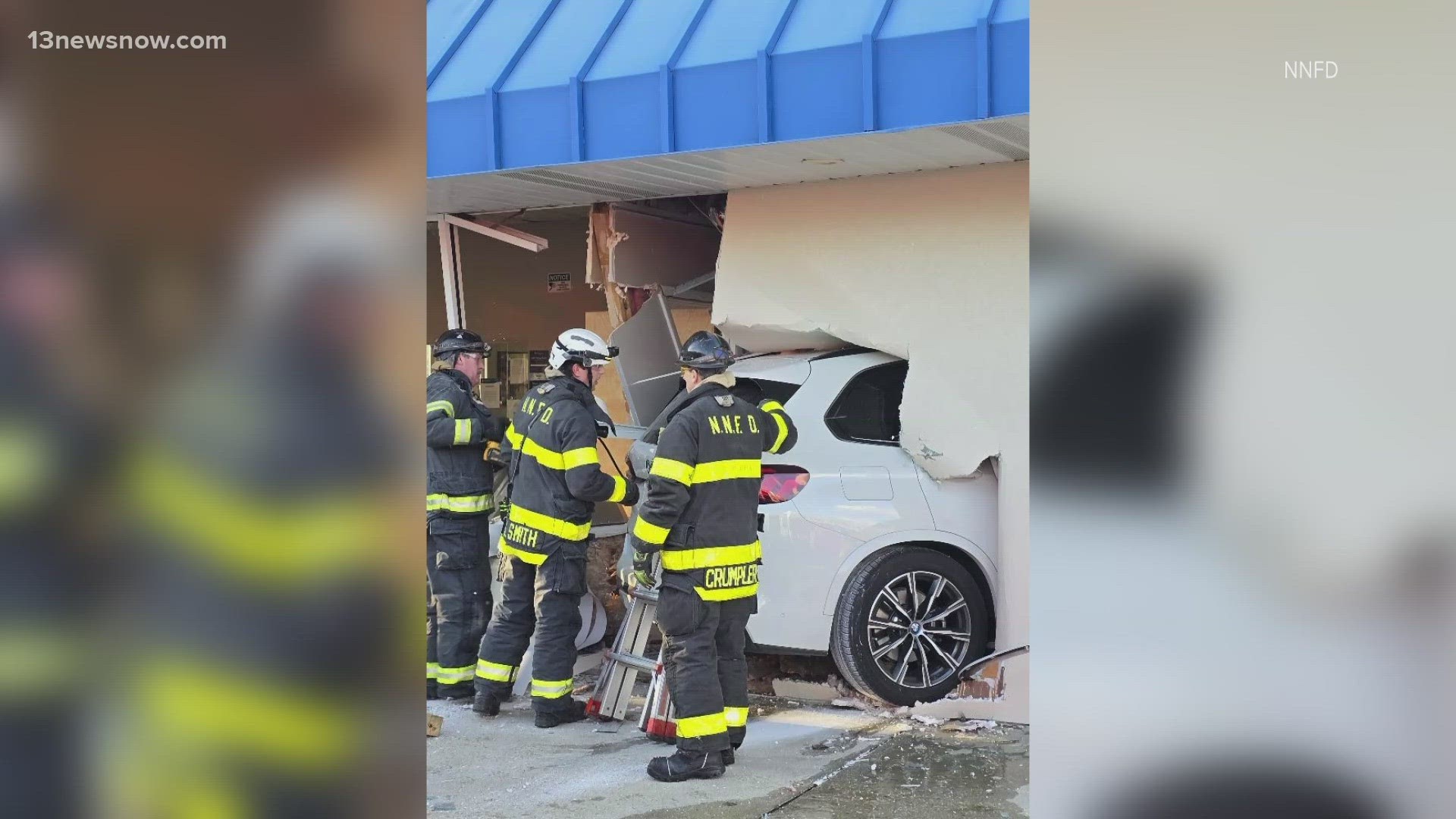 This happened at a shopping complex off "Jefferson Avenue" near "Dresden Drive" earlier tonight.