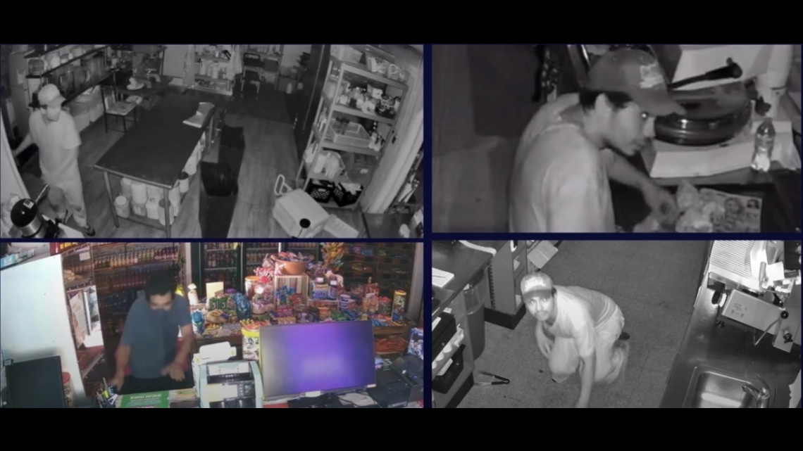 Norfolk police seek suspect caught on-camera in 3 burglaries ...