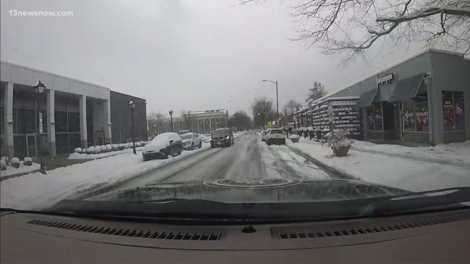 Meteorologist Hunter Forst joins us live from the weather vehicle with the latest on road conditions.