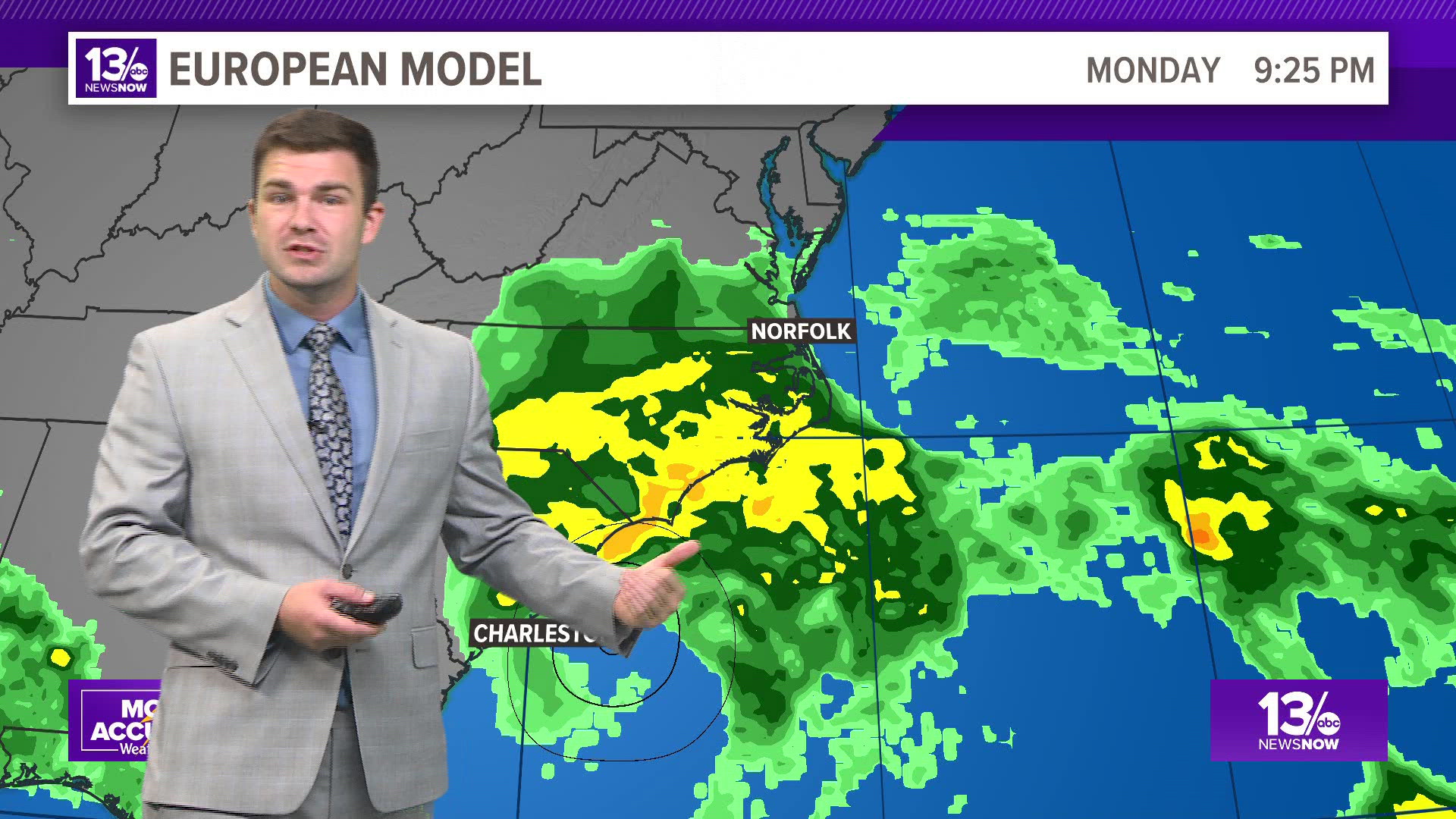 Meteorologist Hunter Forst presents the latest on Potential Tropical Cyclone 8.