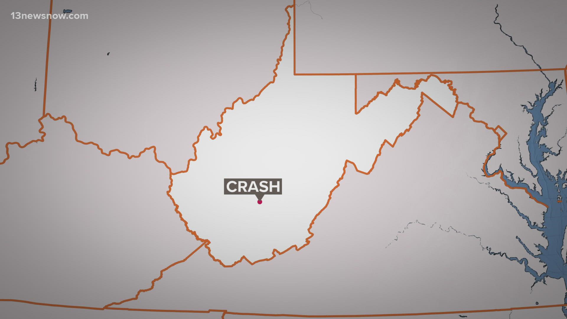 West Virginia State Police said Nick Fletcher, 38, Michael Taphouse, 36, and Wesley Farley, 39, died when a Beech C23 crashed near the Lansing area on Sunday.