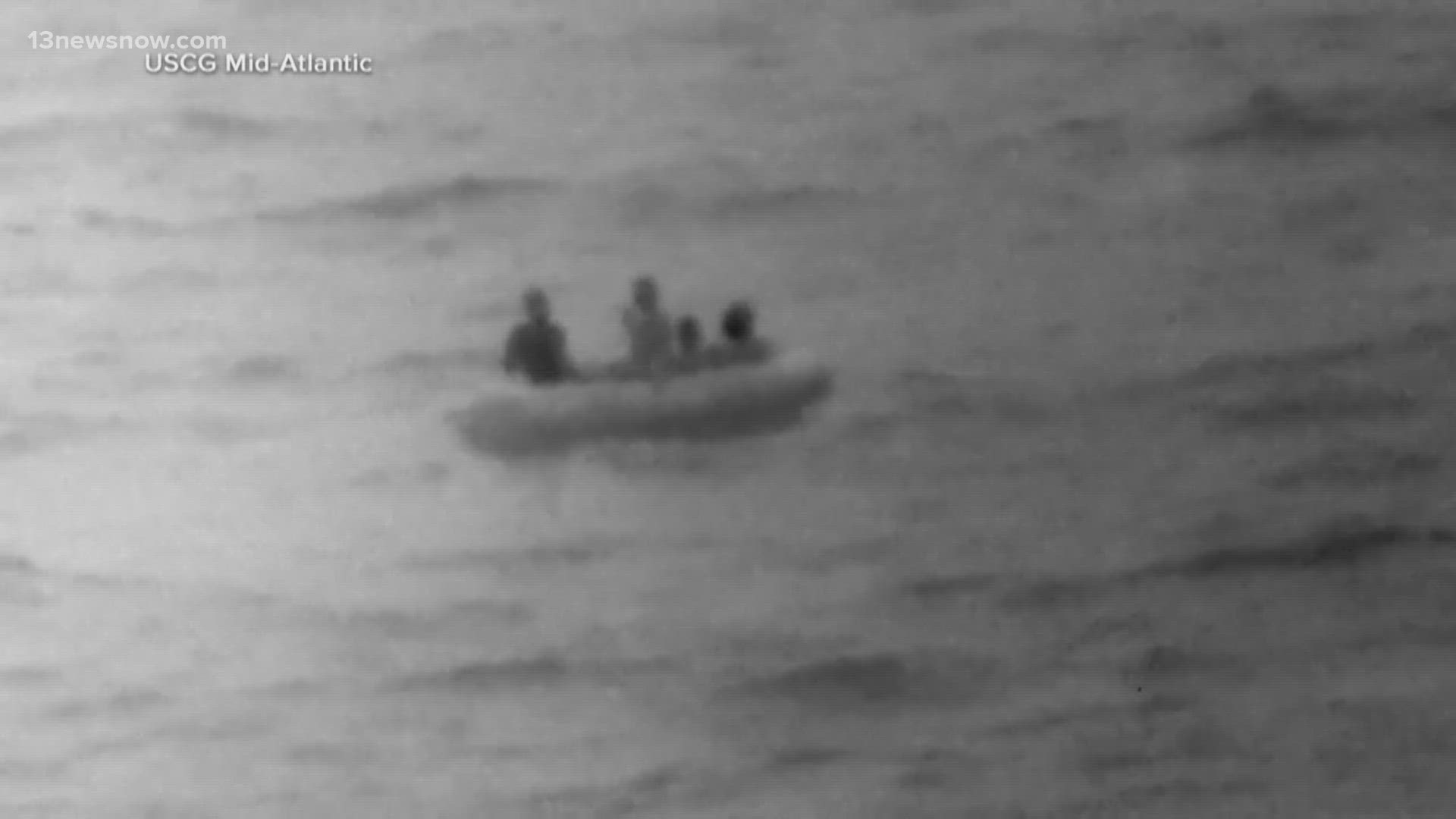 Now to an incredible survival story and the moment four divers who went missing were found in the water off North Carolina's coast after a 12-hour search.