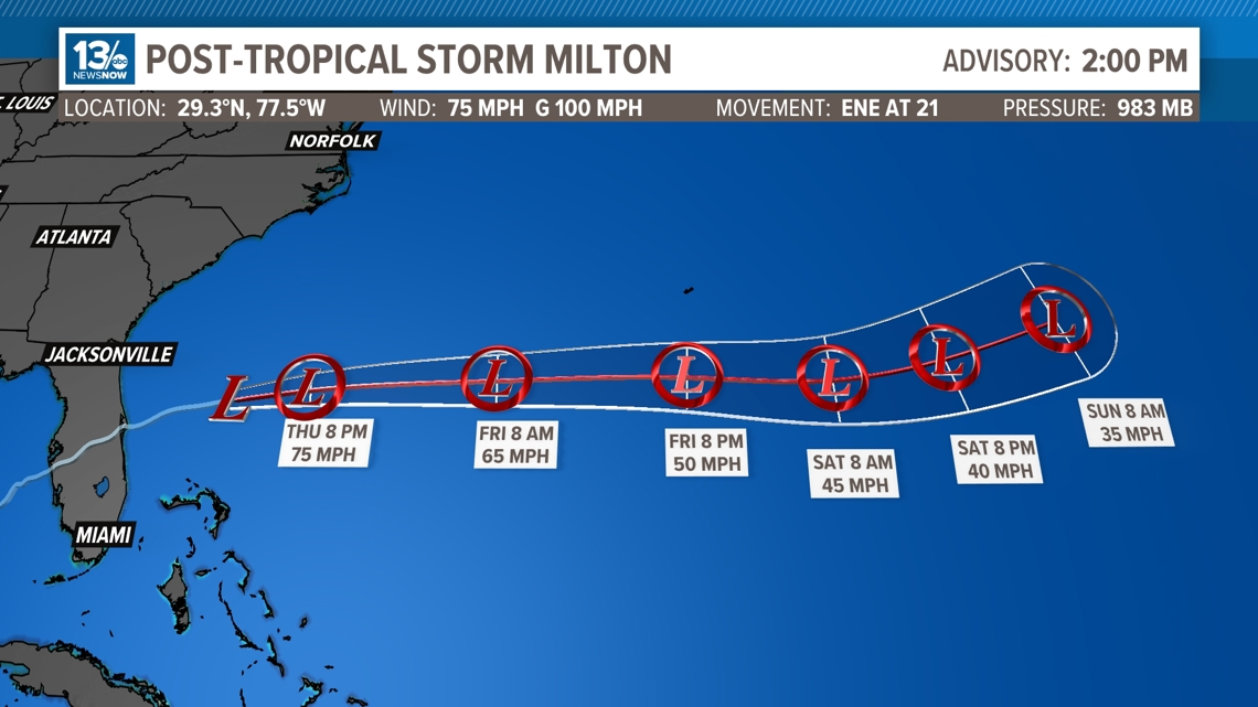 The damage Hurricane Milton has left behind | 13newsnow.com