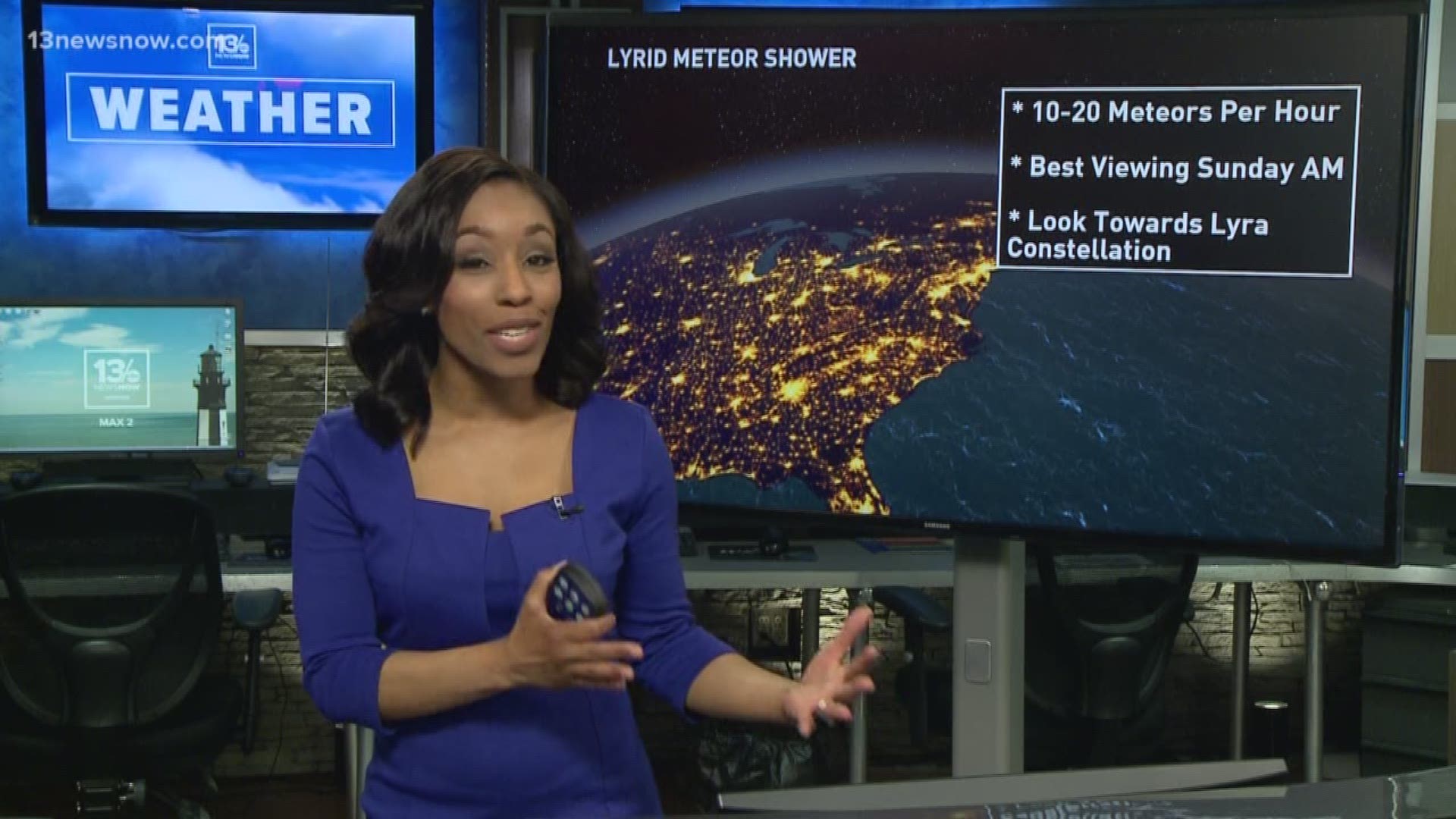 Meteorologist Iisha Scott brings you the forecast from the Weather Authority.