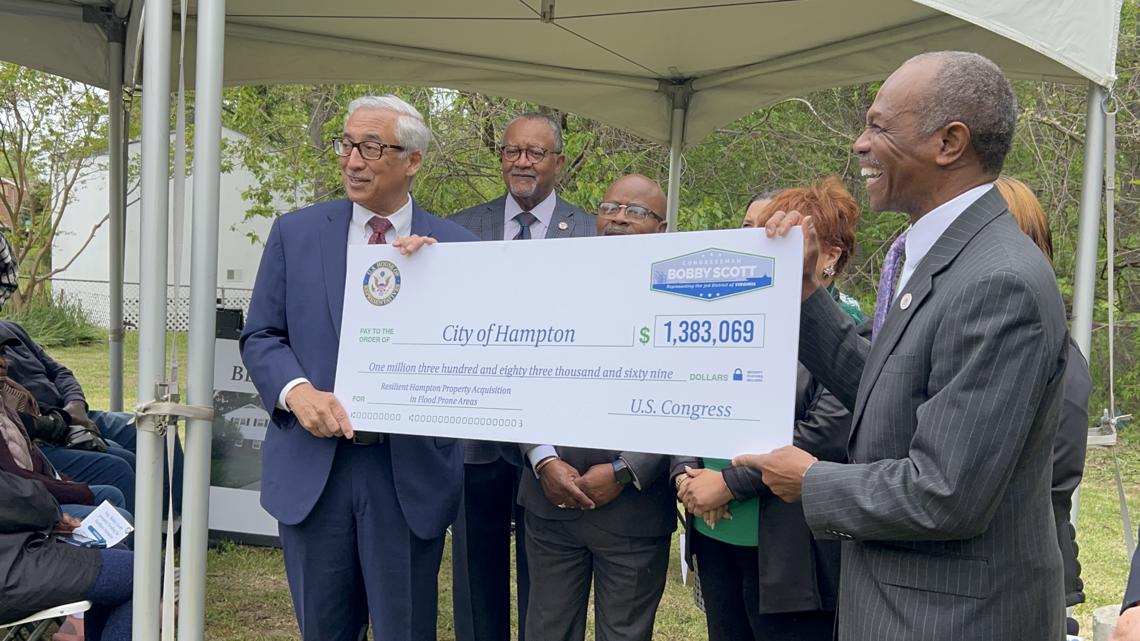 Hampton receives $1.3 mil in federal funds for flood reduction - Vimarsana News