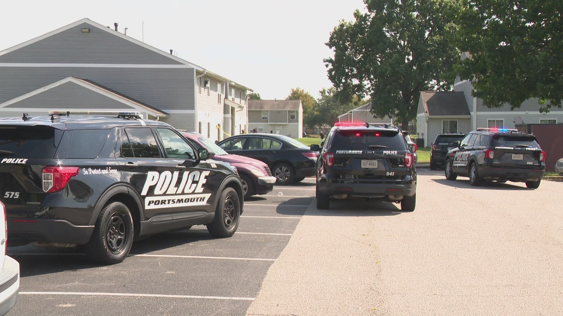 Police confirm a teenage boy was hurt in a shooting on Sunday afternoon.