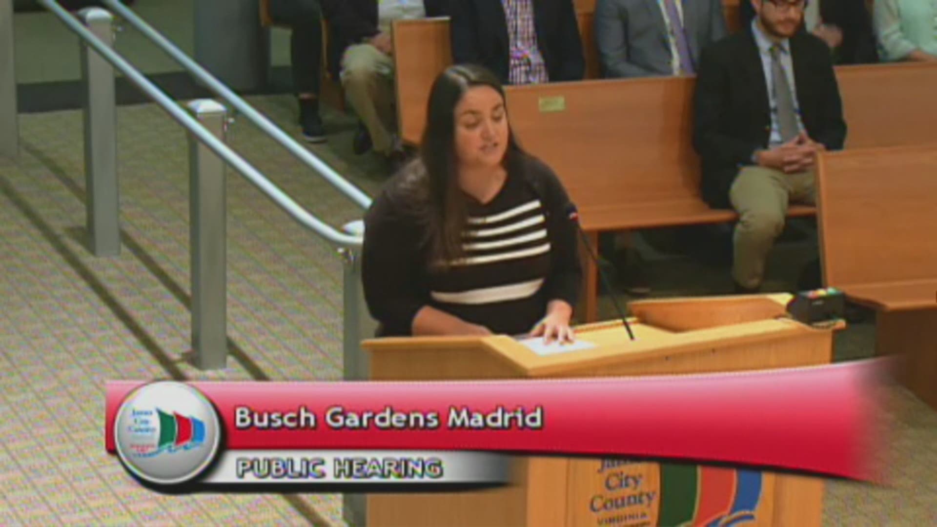 8/8/17: James City County Board of Supervisors meeting on Busch Gardens' height waiver request. Video courtesy JCC