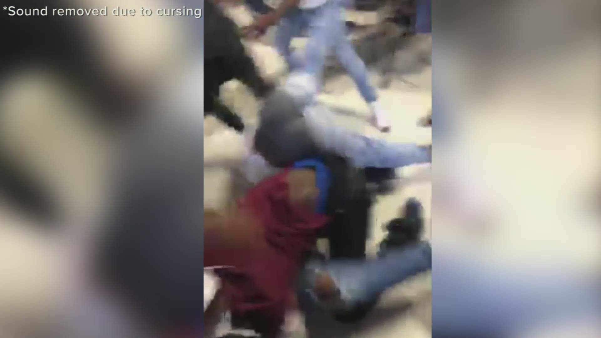 A fight broke out at Norfolk's Norview High School on Feb. 5, 2019.