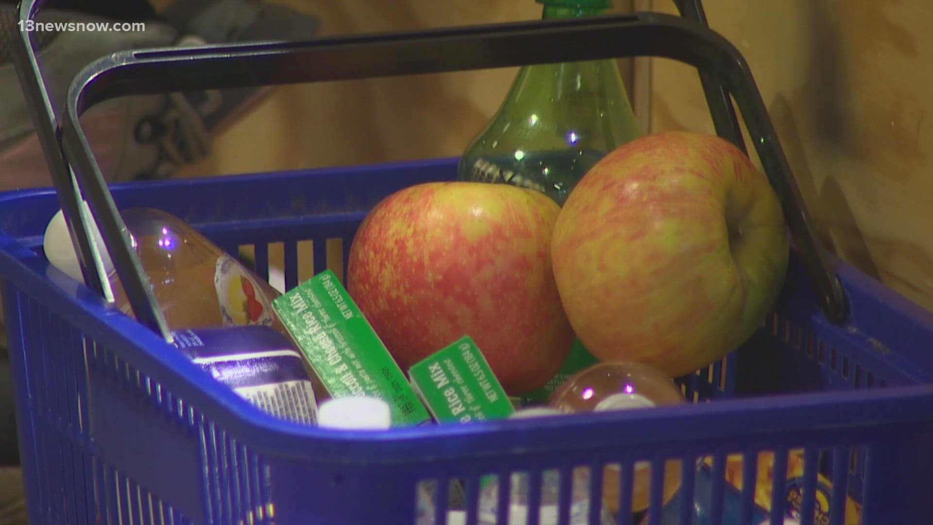 Thousands of Virginians could struggle to put food on the table if the government shuts down.