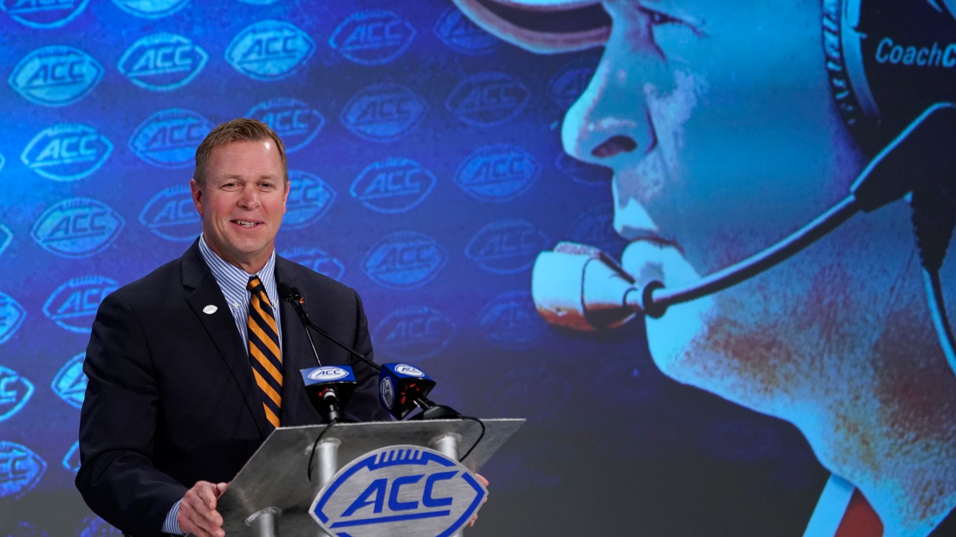 UVA football is hoping to continue their upward trend. They took center stage at ACC media days.
