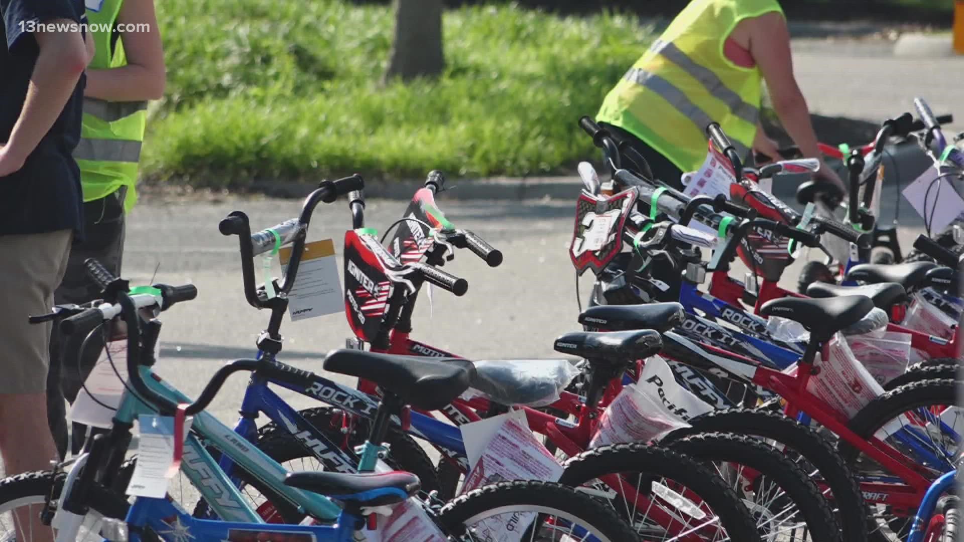 The event was called the "Bikes For Tykes Rodeo."