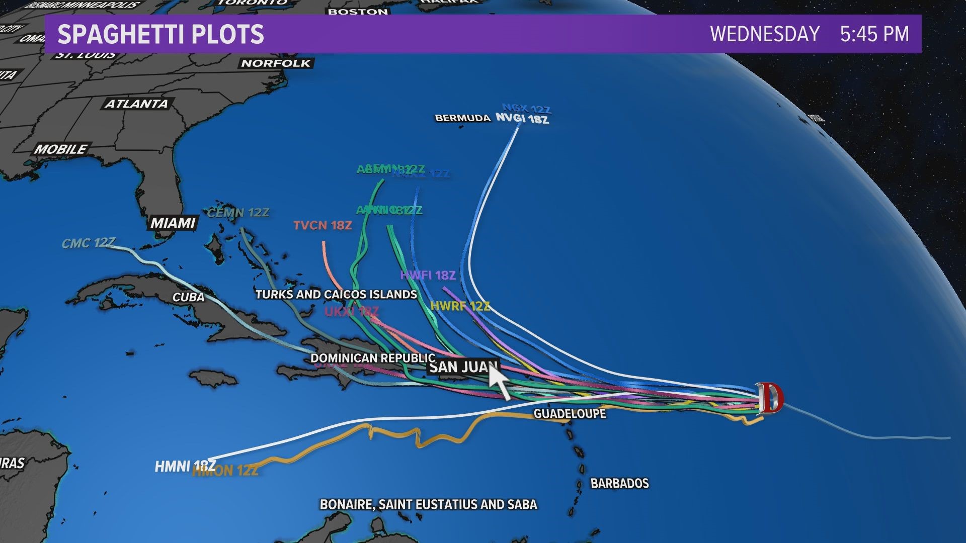 Gradual strengthening is forecasted for the next day or two. That would allow Tropical Depression Seven to strengthen into Tropical Storm Fiona.