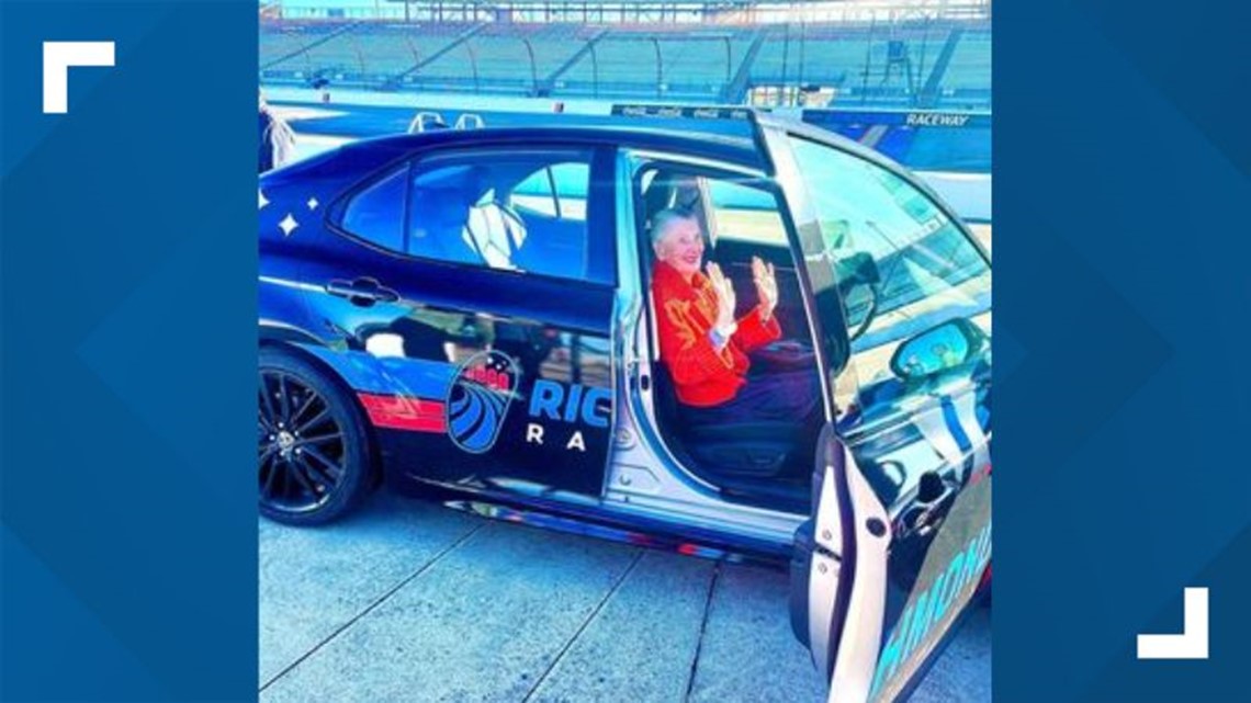 Henrico County, VA woman, 102, races around Richmond Raceway - Vimarsana News