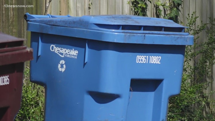Curbside recycling pickup program in Chesapeake ends sooner than expected