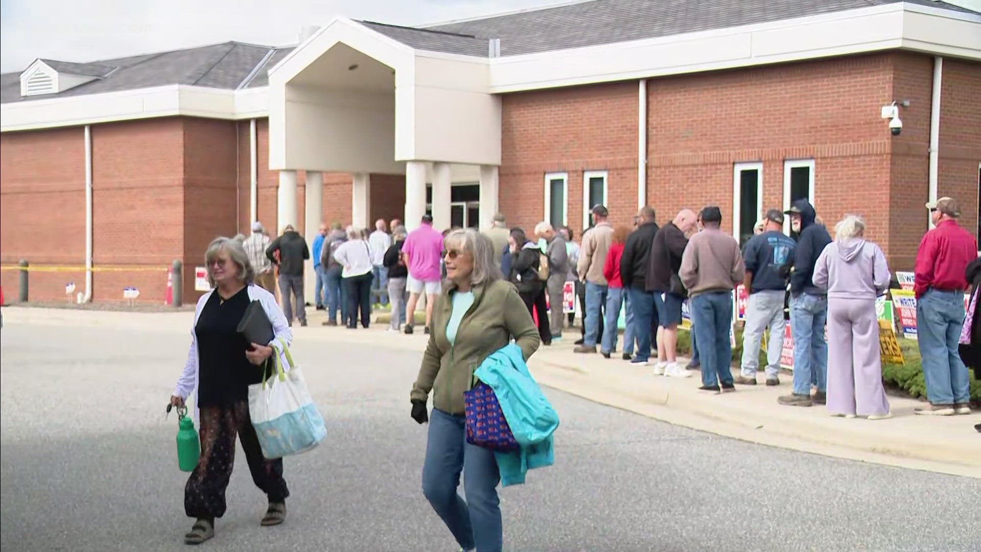 Early voting is underway in North Carolina despite the challenges in the western portion of the state from Hurricane Helene.