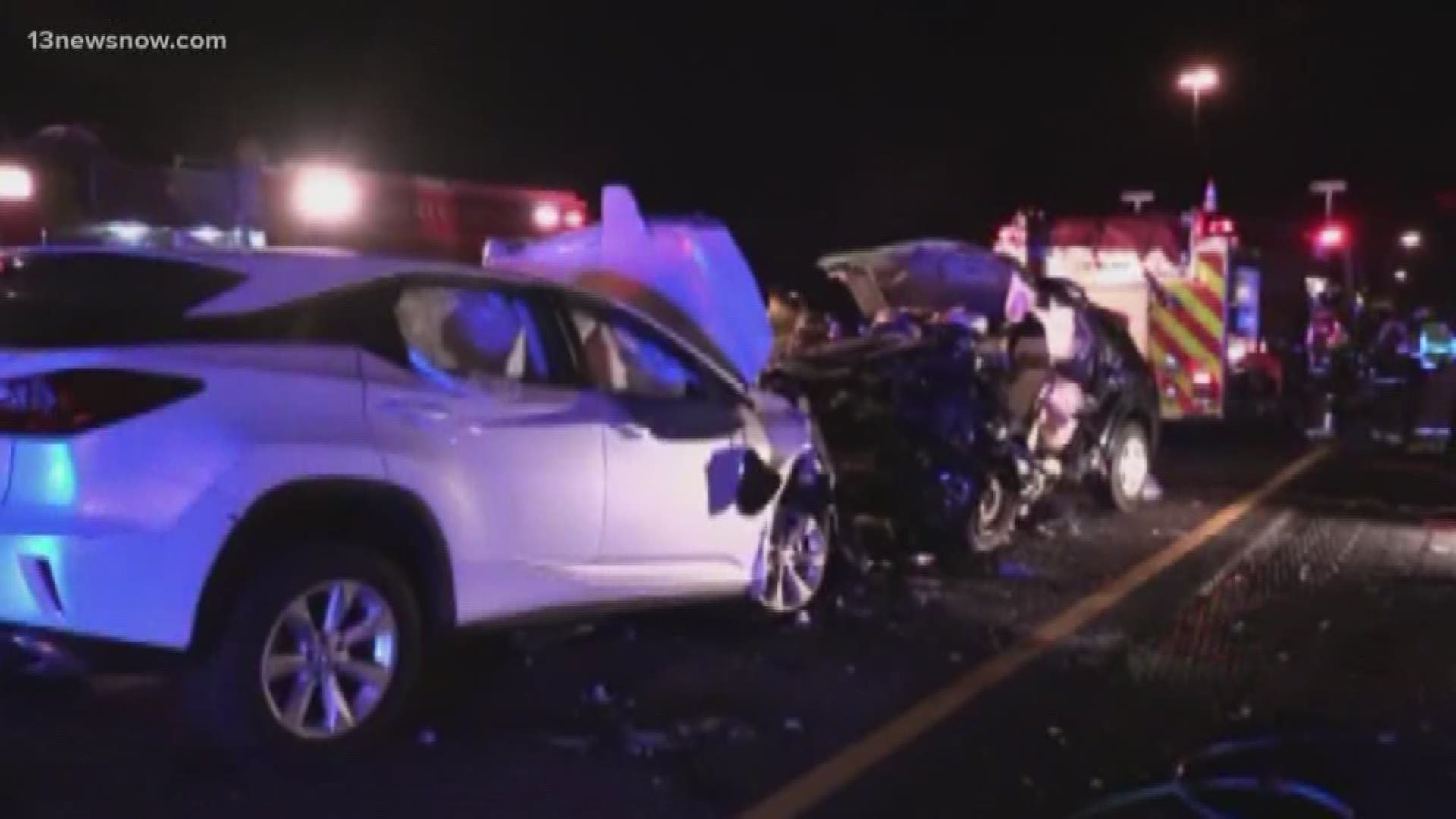 Authorities say six people including three children have been killed in a head-on collision on a Georgia interstate.