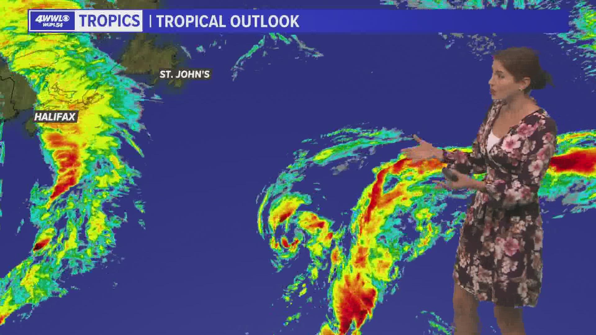Subtropical storm Wanda is out in the Atlantic and is the 21st named storm of the season.