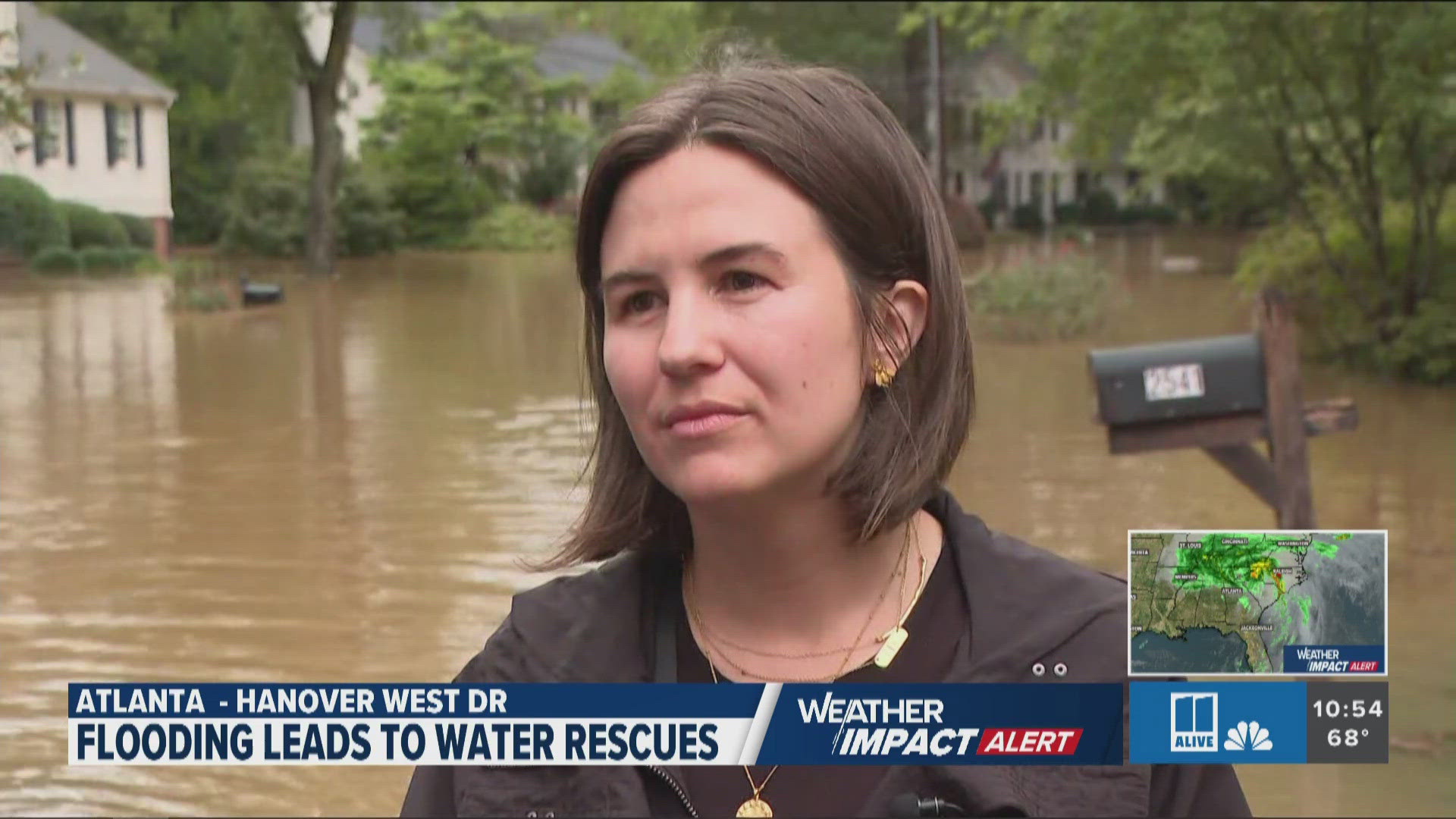 Water rescues are still happening.