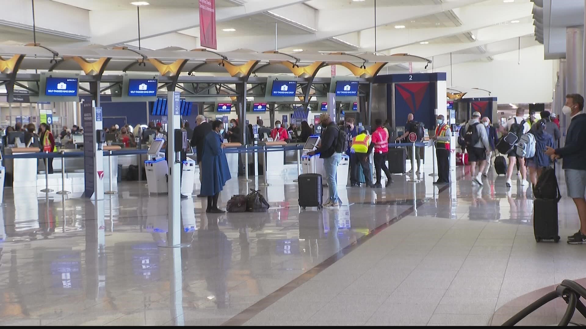 Airport officials expect 5 million passengers this month alone.