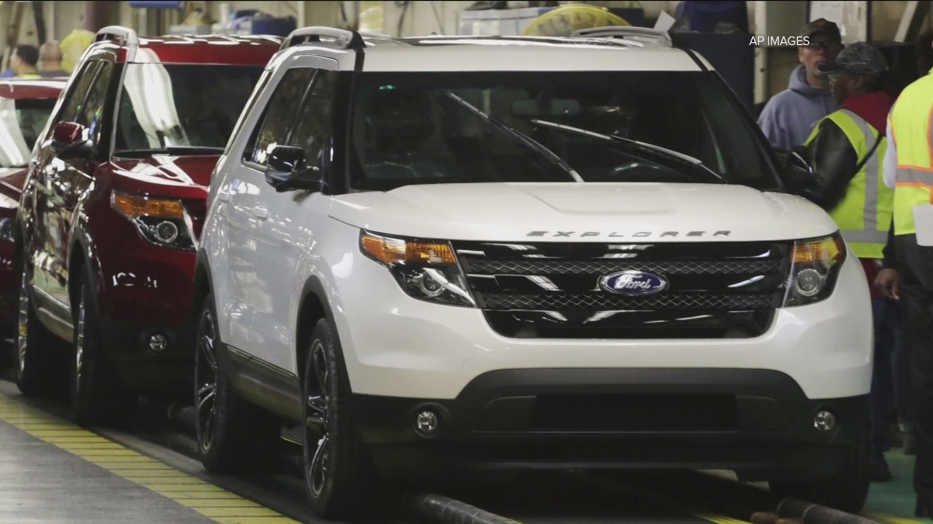 Ford said it expects only 5% of the recalled Explorers to be affected by the problem.