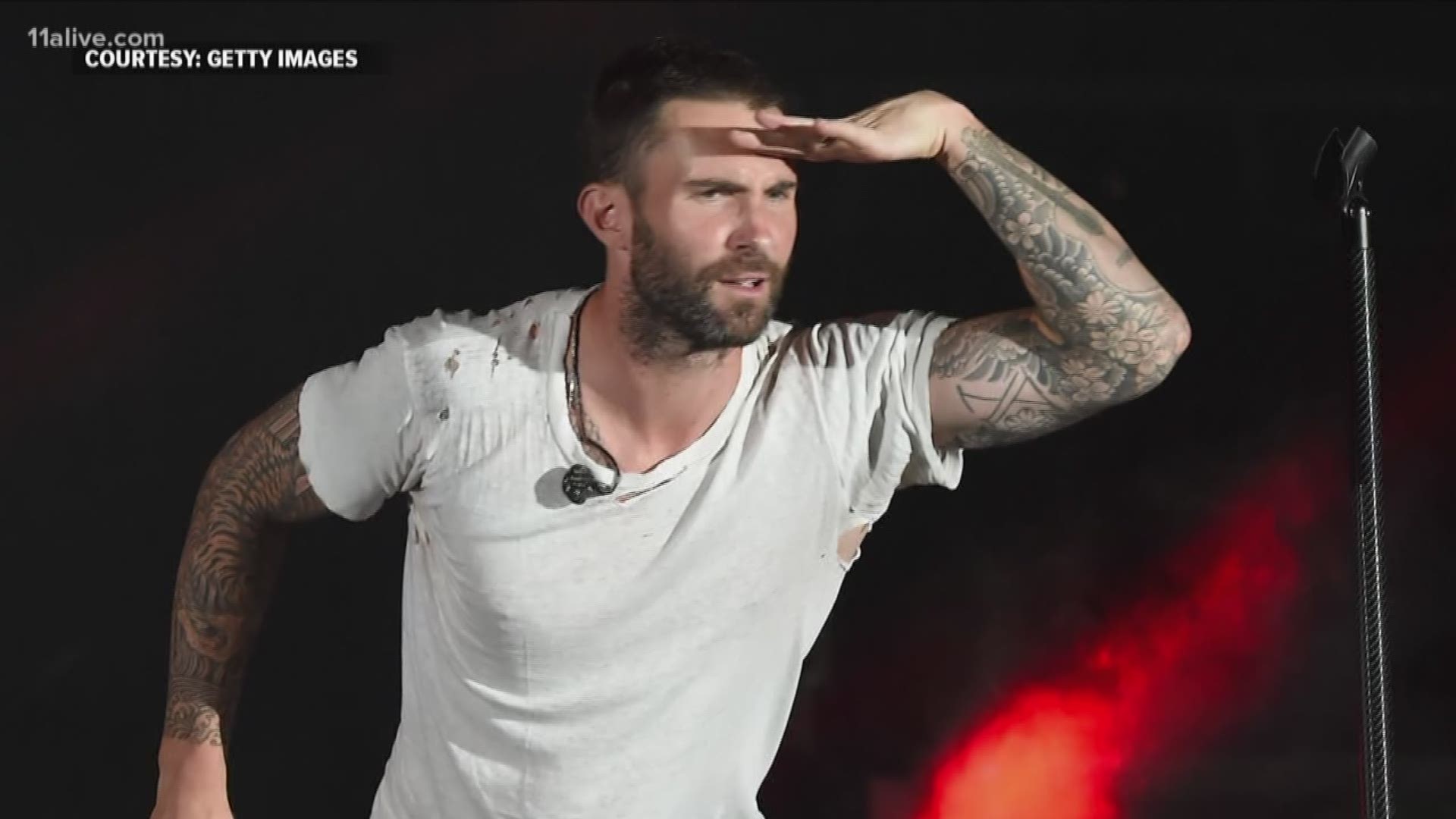 Maroon 5 gives glimpse into halftime show rehearsals