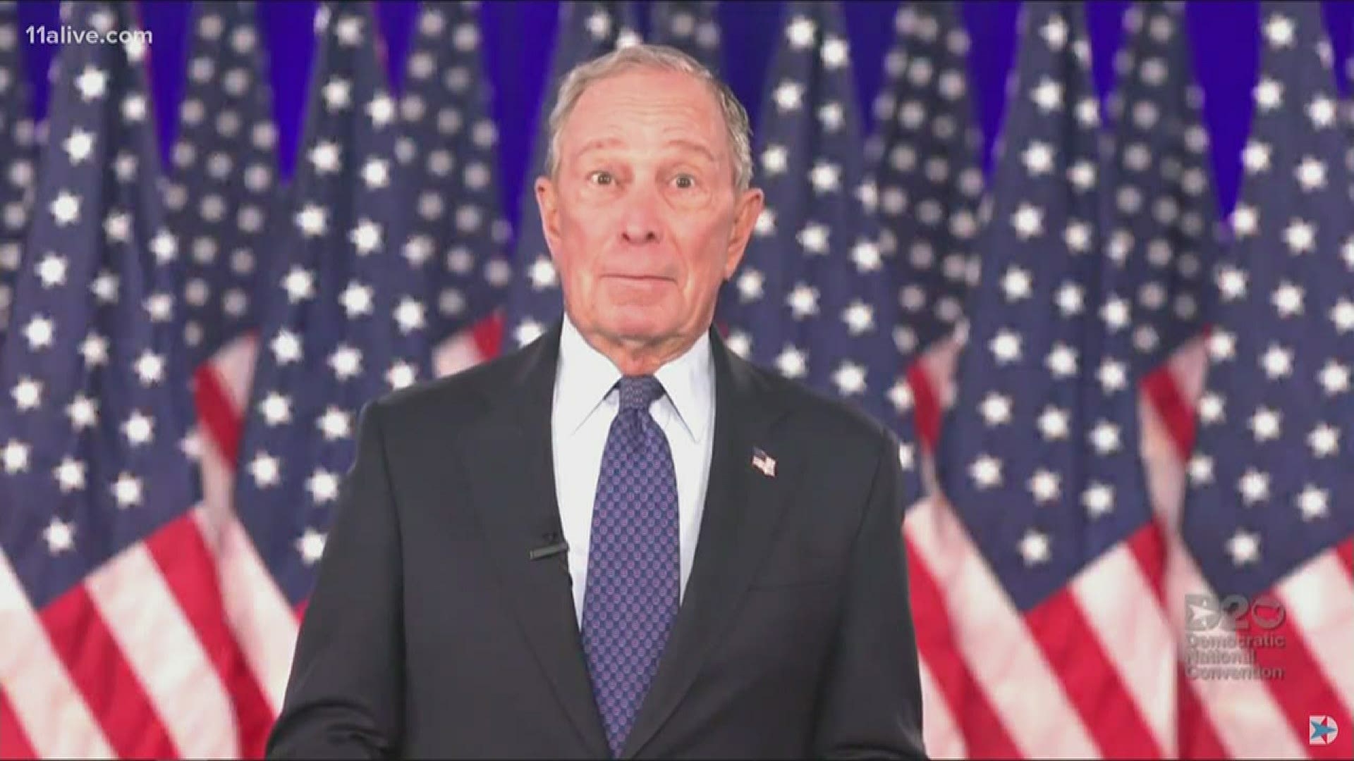 Bloomberg delivered remarks on the final night of the DNC.