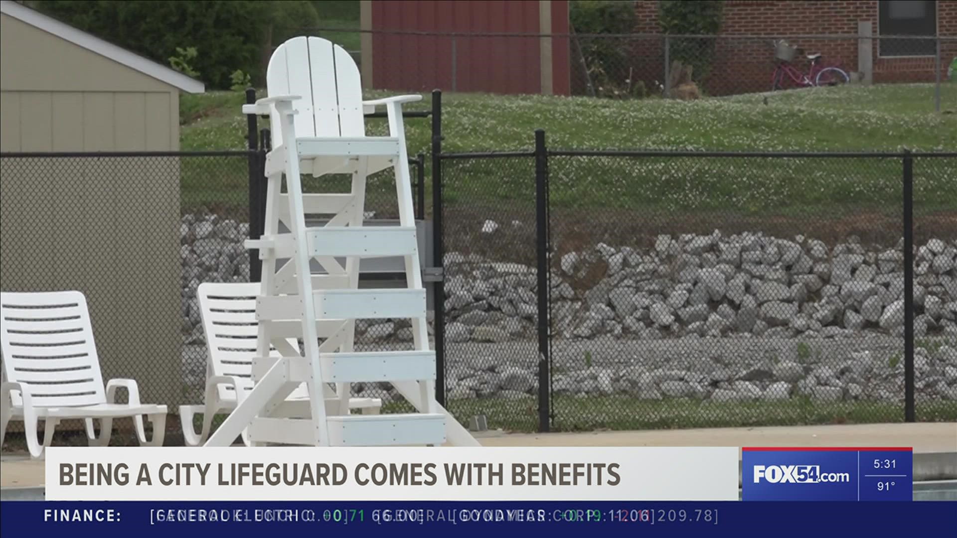 The number of people looking to become a lifeguard here in Huntsville for the summer is dwindling...