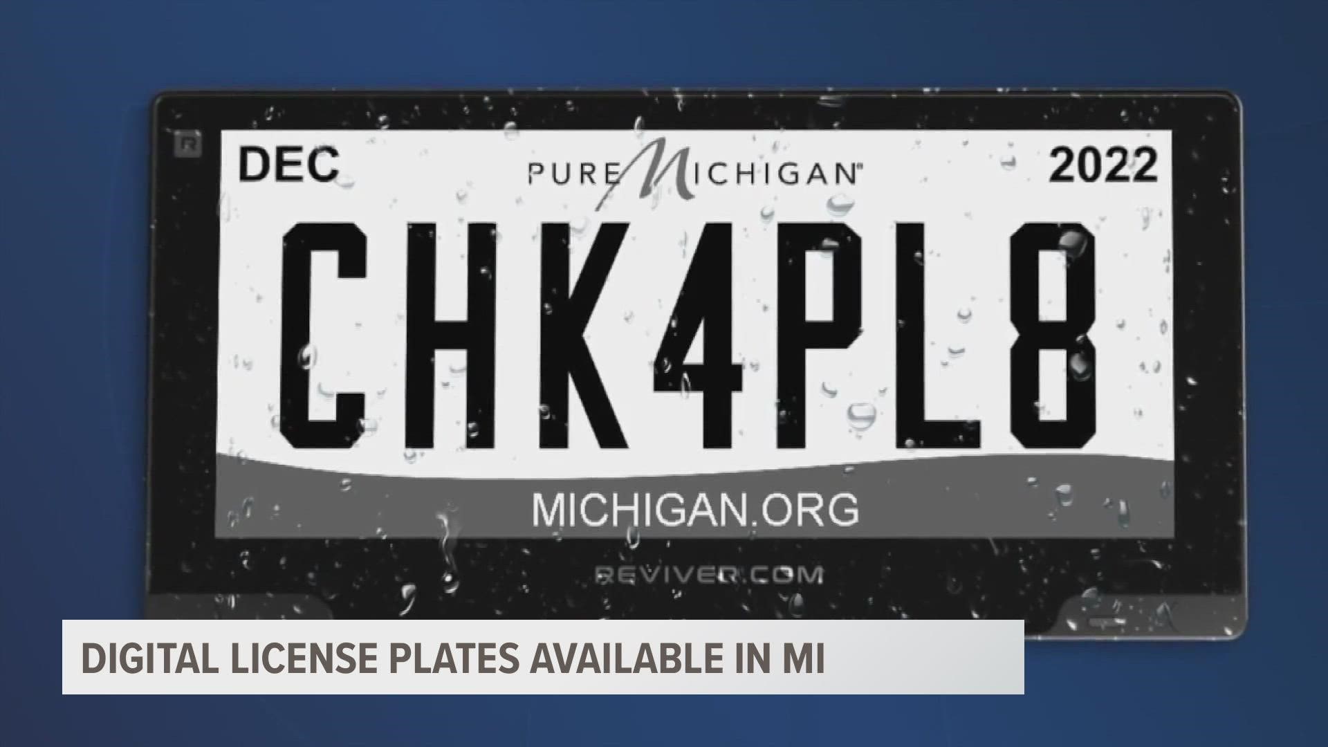 Digital license plates are aiming to make renewing vehicle registrations easier and can send an alert if the car is being stolen.