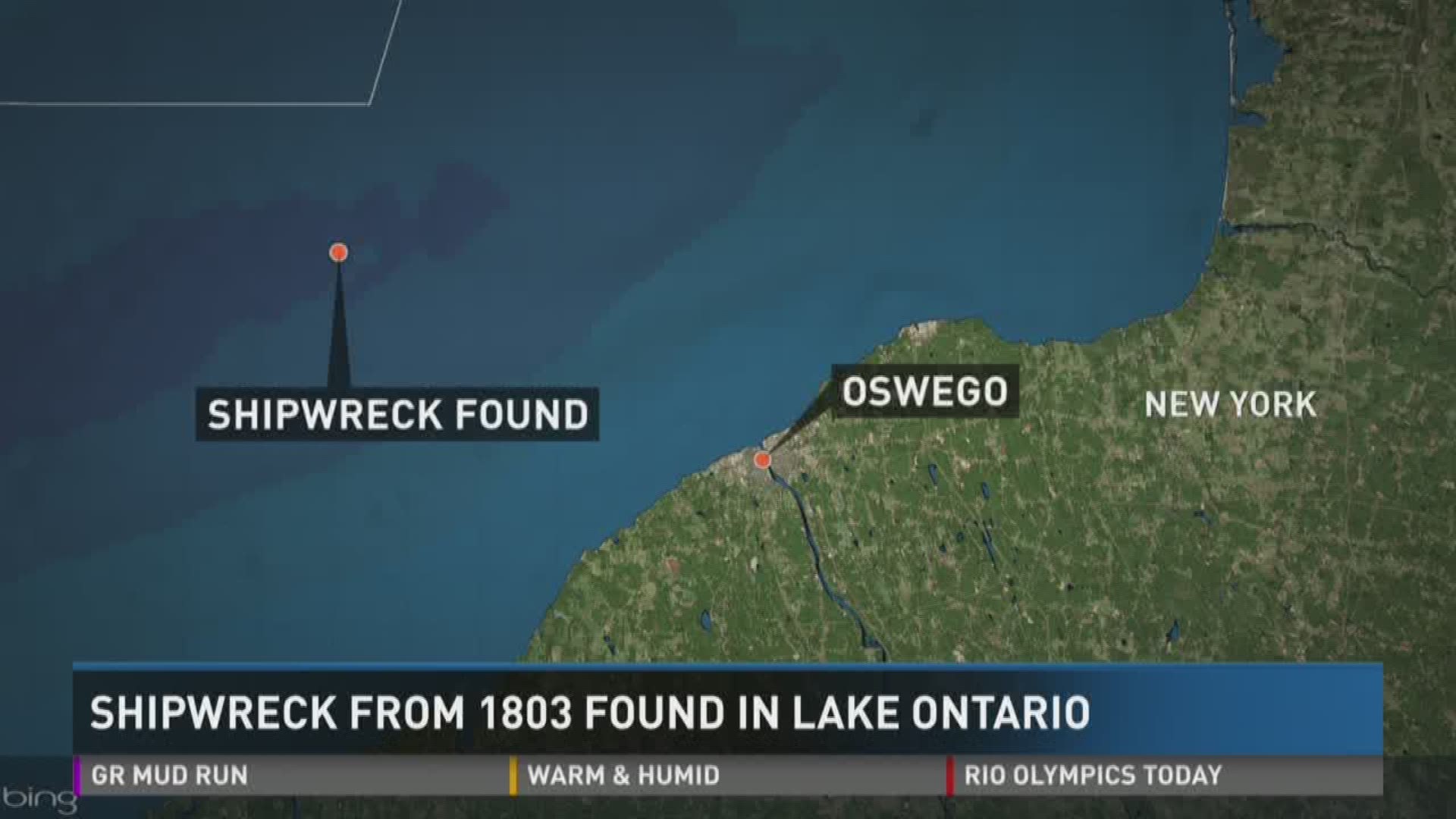 A team of underwater explorers has discovered the second-oldest shipwreck on the Great Lakes.